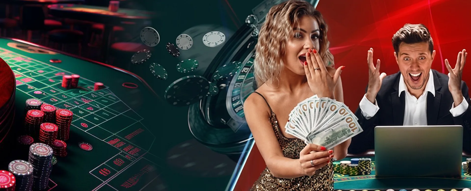 PH365 Live Casino Dealer managing a game with vibrant golden lights